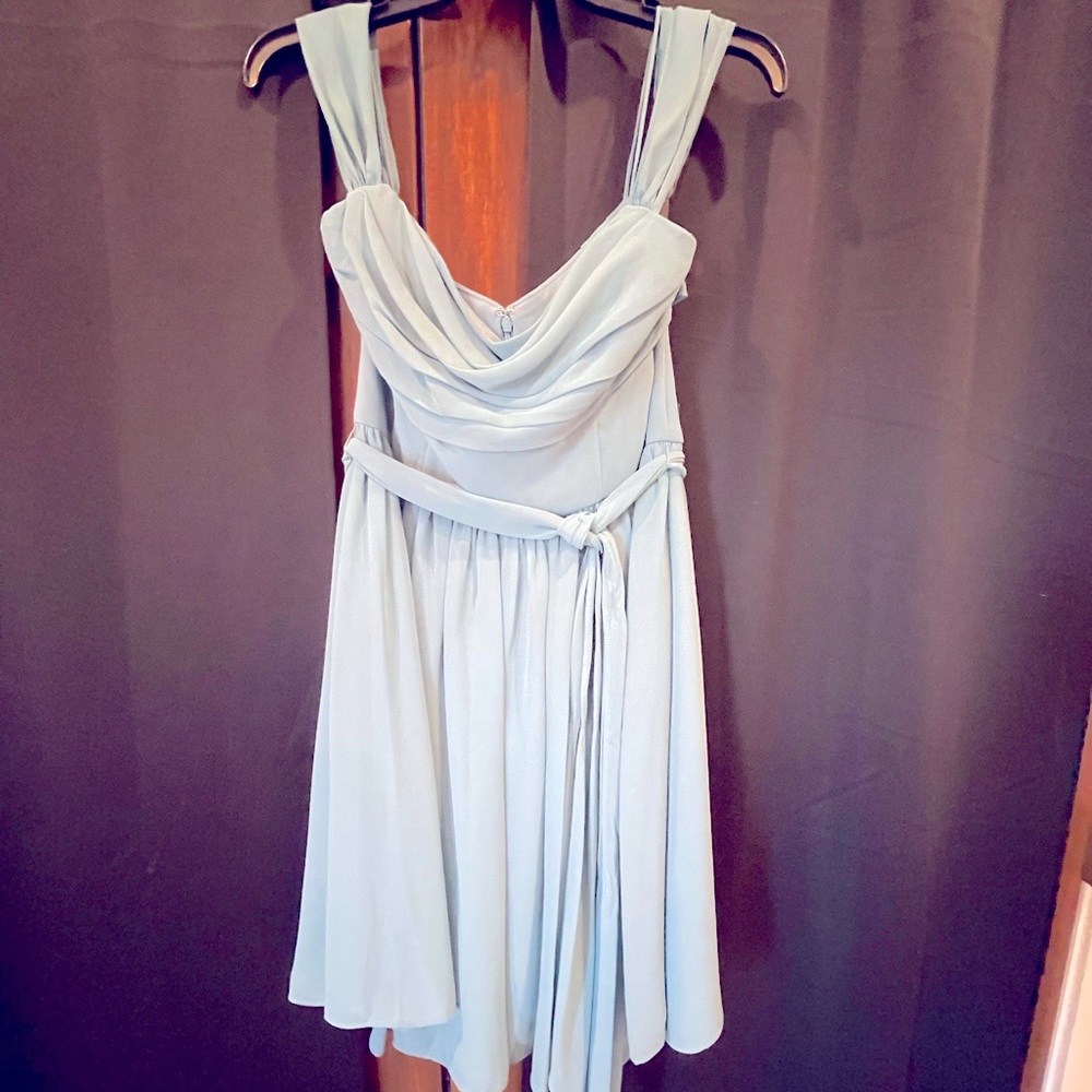 VERA WANG DRESS - SIZE 10 - NWT - AEGEAN BLUE